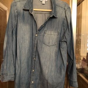Denim chambray shirt - Old Navy